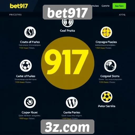 Recursos e funcionalidades do site bet917