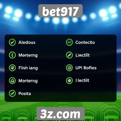Explorando os métodos de pagamento na bet917